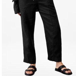 NWT Athleta Retreat Linen Ankle Pant - Size Medium